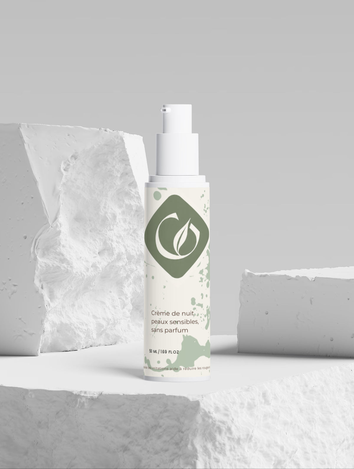 Crème de nuit peaux sensibles — sans parfum