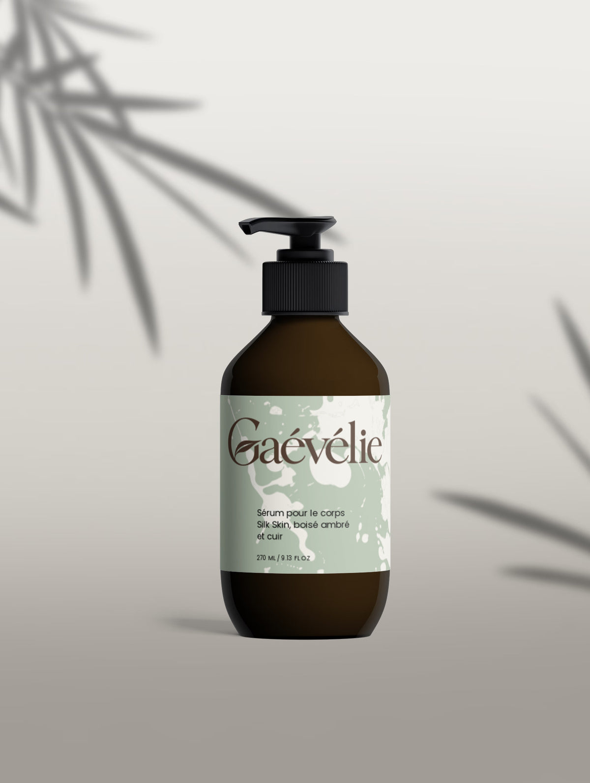 Sérum corps hydratant — Ambre boisé & cuir