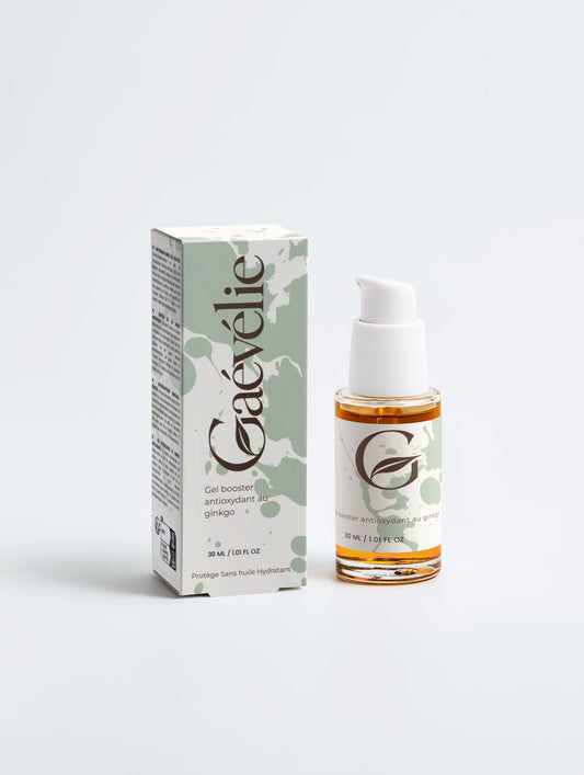 Gel booster antioxydant au ginkgo biloba