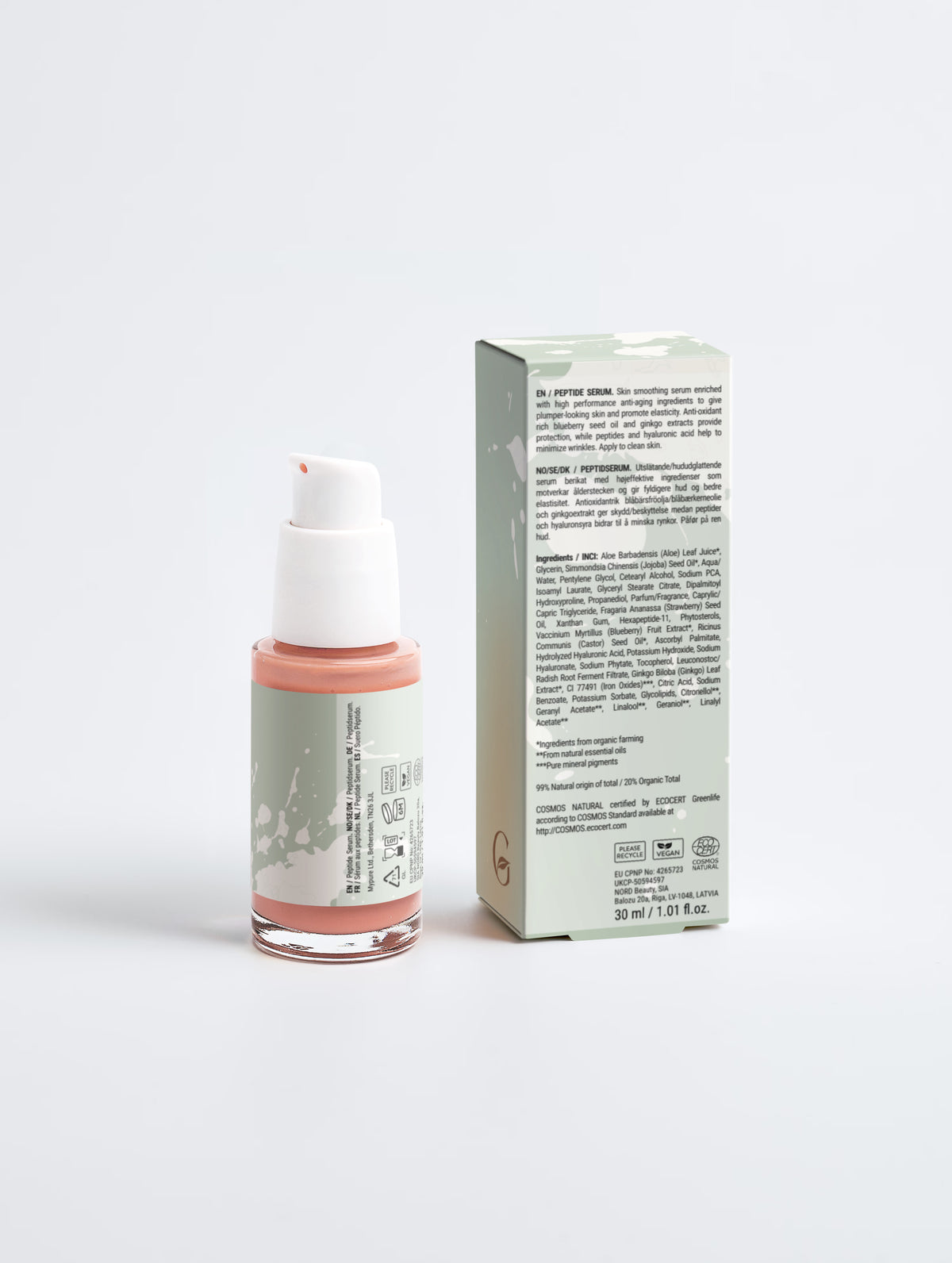 Sérum visage aux peptides