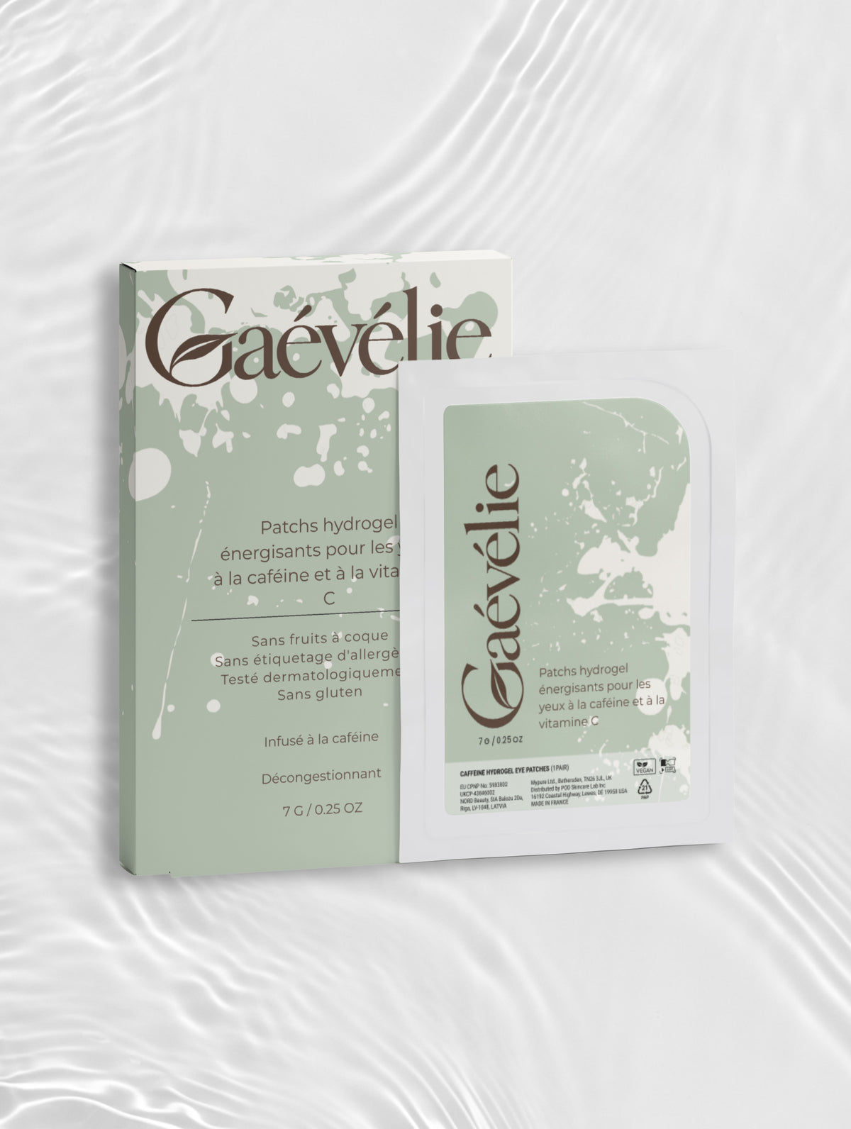 Patchs yeux caféine & vitamine C — 7 paires