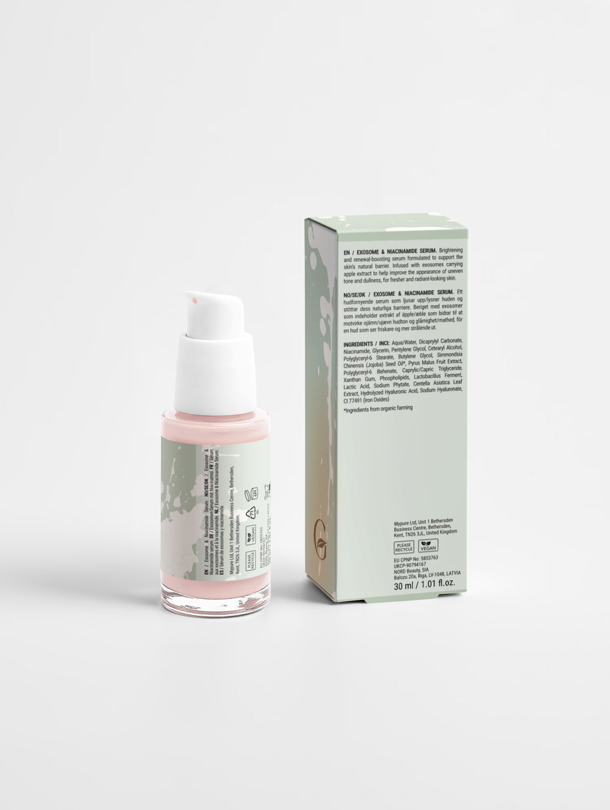 Sérum visage exosomes & niacinamide — sans parfum