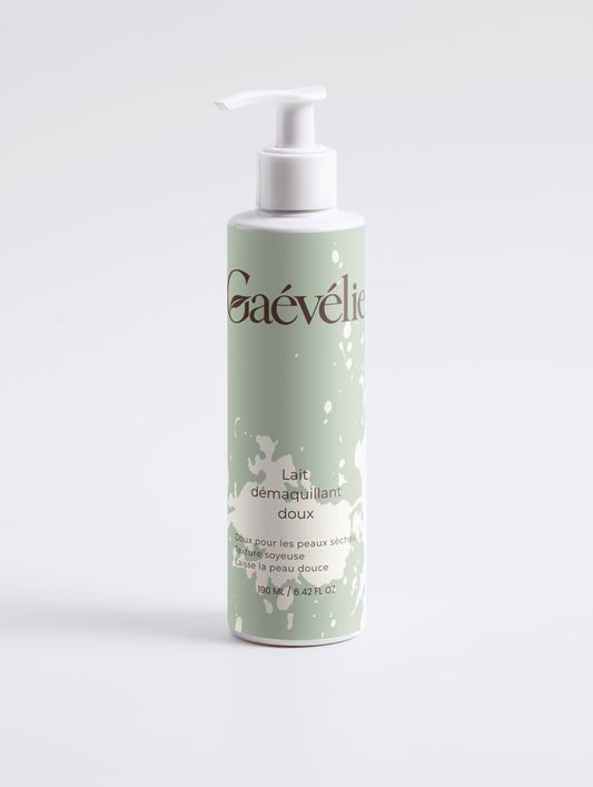 Lait démaquillant doux à l’argan & au karité